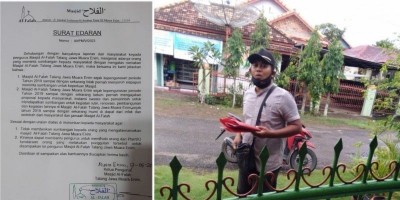 Pengurus Masjid AL-Falah Resah Ada Oknum Meminta Sumbangan Mencatut Nama Pengurus