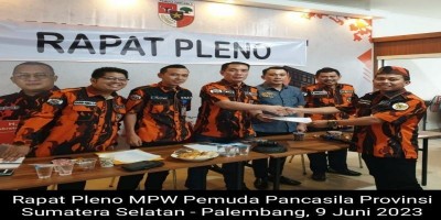 MPW PP Sumsel Sukses Gelar Rapat Pleno, Ini Hasil Rekomendasinya