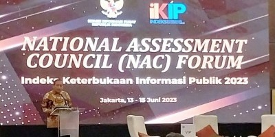 Wakil Ketua KI Babel Hadiri National Assessment Council (NAC) Forum Indeks Keterbukaan Informasi Publik (IKIP) 2023