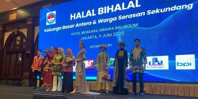 Didukung PTBA, Songket dan Batik Khas Tanjung Enim Meriahkan Halal Bihalal Antera