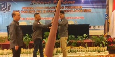 Hasil Musda, Rian Terpilih Secara Aklamasi Sebagai Ketua DPD PJS Kepri