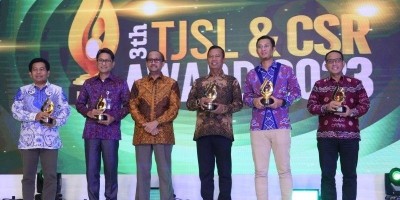 PT. Bukit Asam Tbk (PTBA) Raih 4 Penghargaan di Ajang TJSL & CSR Award 2023