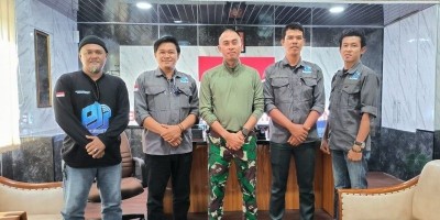 Dandim 0404 Muara Enim Terima Kunjungan Silaturahmi DPC PJS