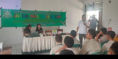 Melalui Giat JMS, Kejari Muara Enim Berikan Penyuluhan Hukum Kepada Pelajar.