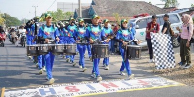 Muara Enim Juara Umum Cabor Drum Band Porprov 2023