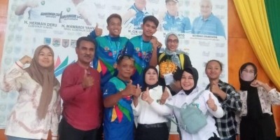 Cabor Tinju Muara Enim Pulang Dengan 1 Perak 1 Perunggu.