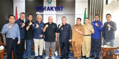 Pj. Bupati Terima Kunjungan Direktur Utama Bank Sumsel Babel