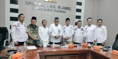 DPD APDESI Sumsel Sambangi Wakil Ketua DPRD Provinsi Sumsel