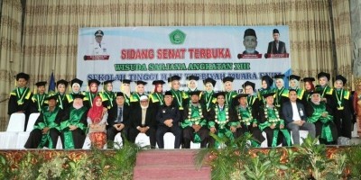 Pj. Bupati Hadiri Wisuda Sarjana Sekolah Tinggi Ilmu Tarbiyah Angkatan XIII