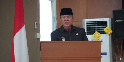 Sampaikan Penjelasan Nota Keuangan RAPBD TA 2024, Pj. Bupati Proyeksi APBD Muara Enim Naik 19,50 Persen.