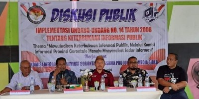 Komisi Informasi Gorontalo Gandeng PJS Pohuwato Sosialisasi Keterbukaan Informasi Publik