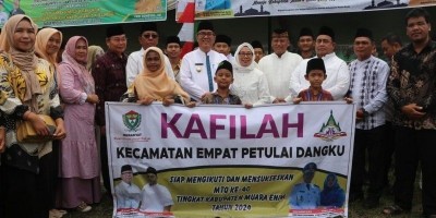 Disambut Antusias Masyarakat Kelekar, Pj. Bupati Buka MTQ ke-40 Kabupaten Muara Enim Tahun 2024.