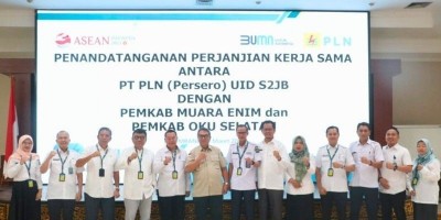 Percepatan Pemerataan Listrik Seluruh Desa, Pemkab Muara Enim Dengan PLN UID S2JB Sepakati Kerjasama.