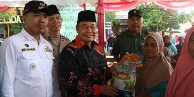 Gempur ! Turunkan Angka Inflasi, Pemkab. Muara Enim Kembali Laksanakan GPM di Kec. Belida Darat.