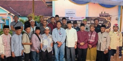 PT PAMA Gelar Buka Bersama Wartawan dan Anak Asuh Panti Asuhan Assa'adah Muara Enim.