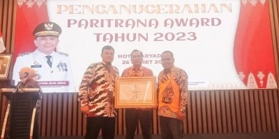 PT SBS Raih Terbaik 1 Paritrana Award tahun 2023 Di Sumatera Selatan.