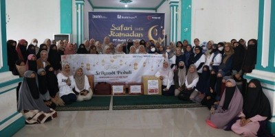 Srikandi Bukit Asam Berbagi Kebahagiaan Ramadan Bersama Pondok Pesantren dan Panti Asuhan.