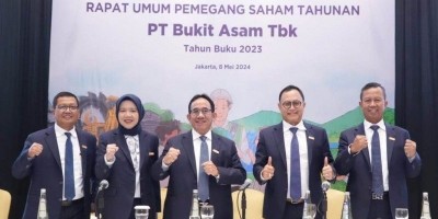 RUPS Tahun Buku 2023, Bukit Asam (PTBA) Bagikan Dividen Rp 4,6 Triliun.