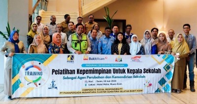 Kuatkan Leadership Kepala Sekolah, PAMA SSBA Gelar Pelatihan Leadership Bagi 20 Kepala Sekolah SMK dan SMA di Muara Enim