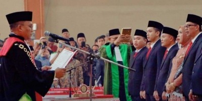 45 Anggota DPRD Kabupaten Muara Enim periode 2024-2029  Resmi Dilantik.